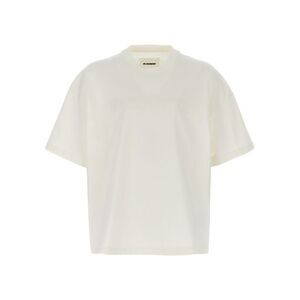 Jil Sander White Cotton Men's T-Shirt